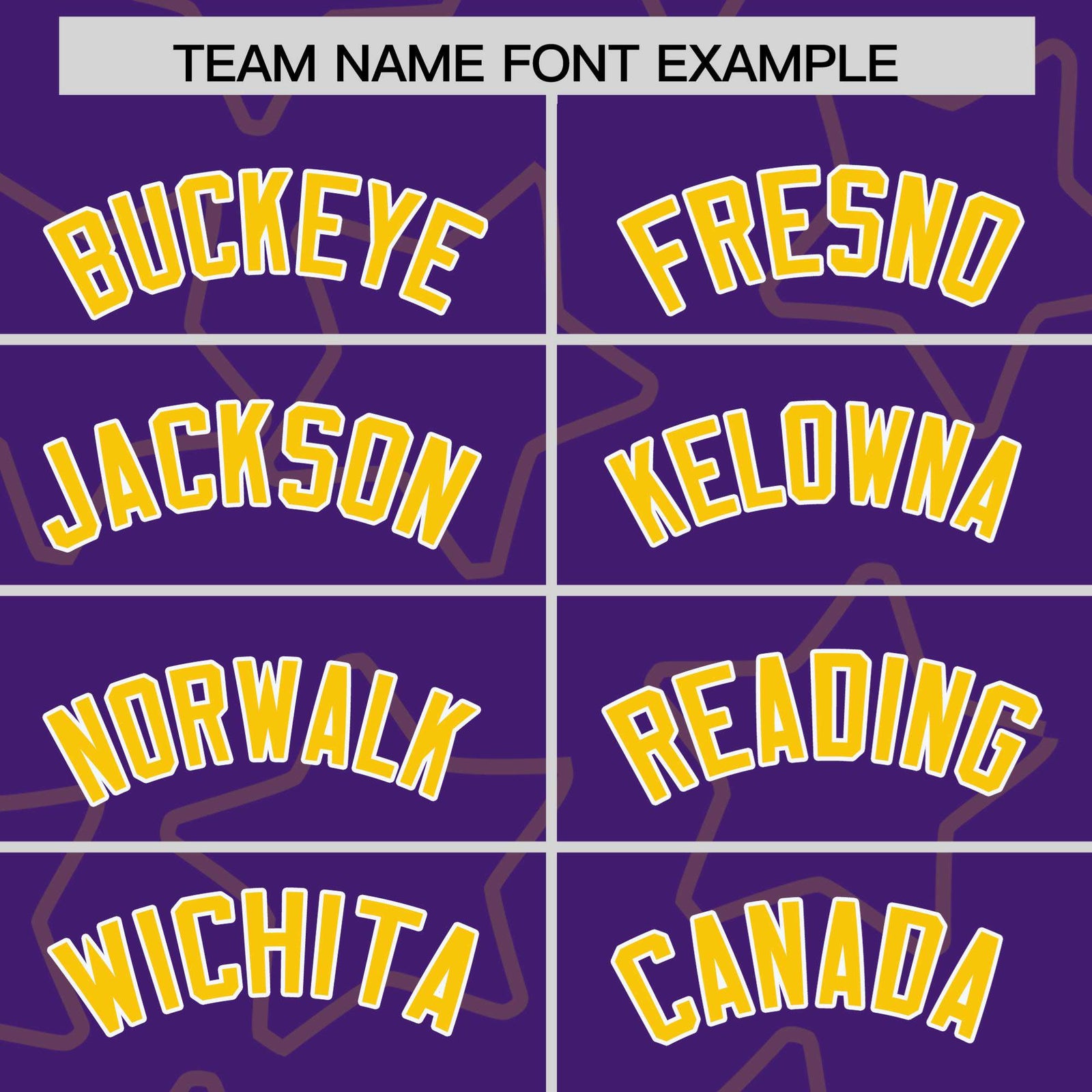 Custom Purple Gold-White Varsity Full-Snap Star Pattern Letterman Baseball Jacket