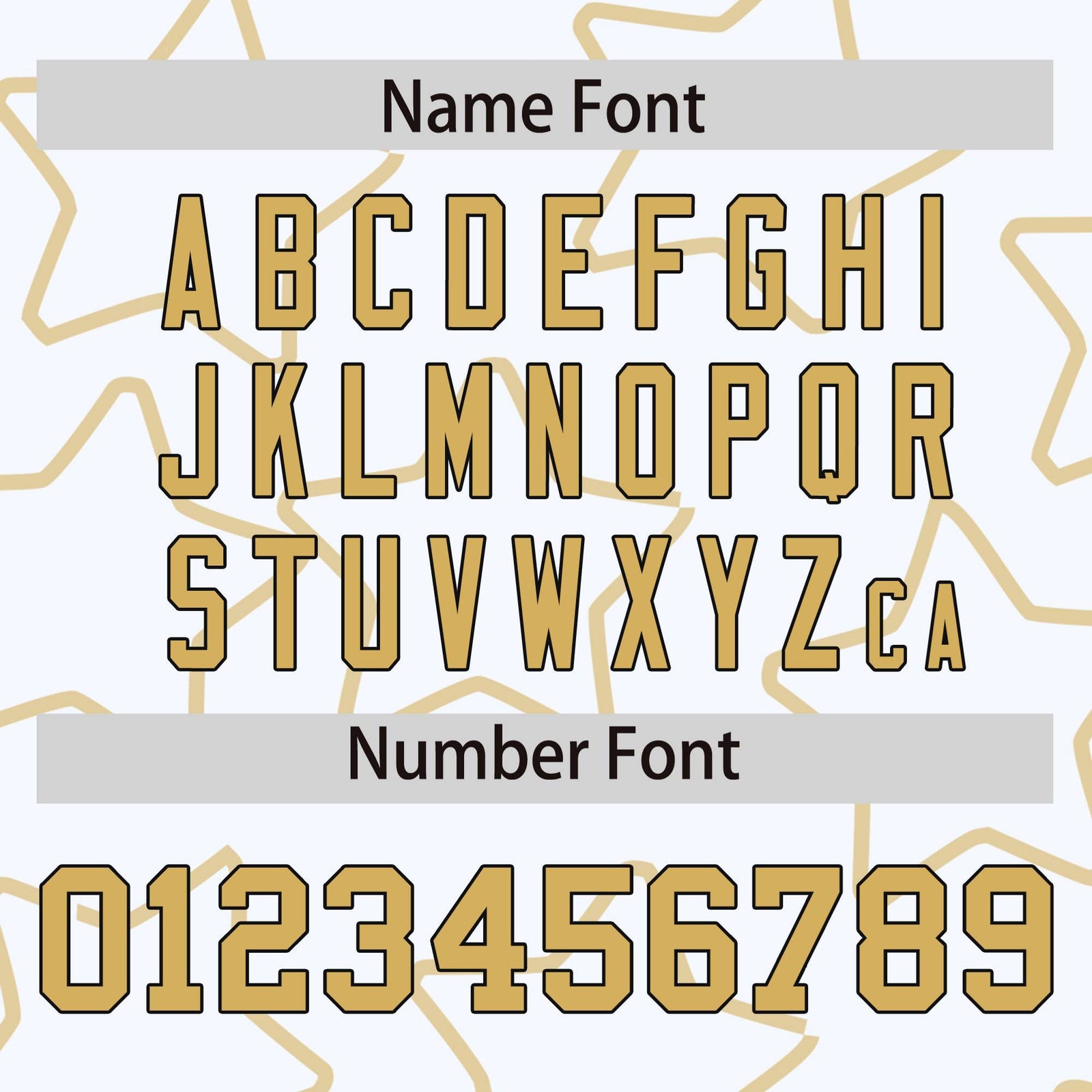 Custom White-Old Gold Varsity Full-Snap Star Pattern Letterman Baseball Jacket