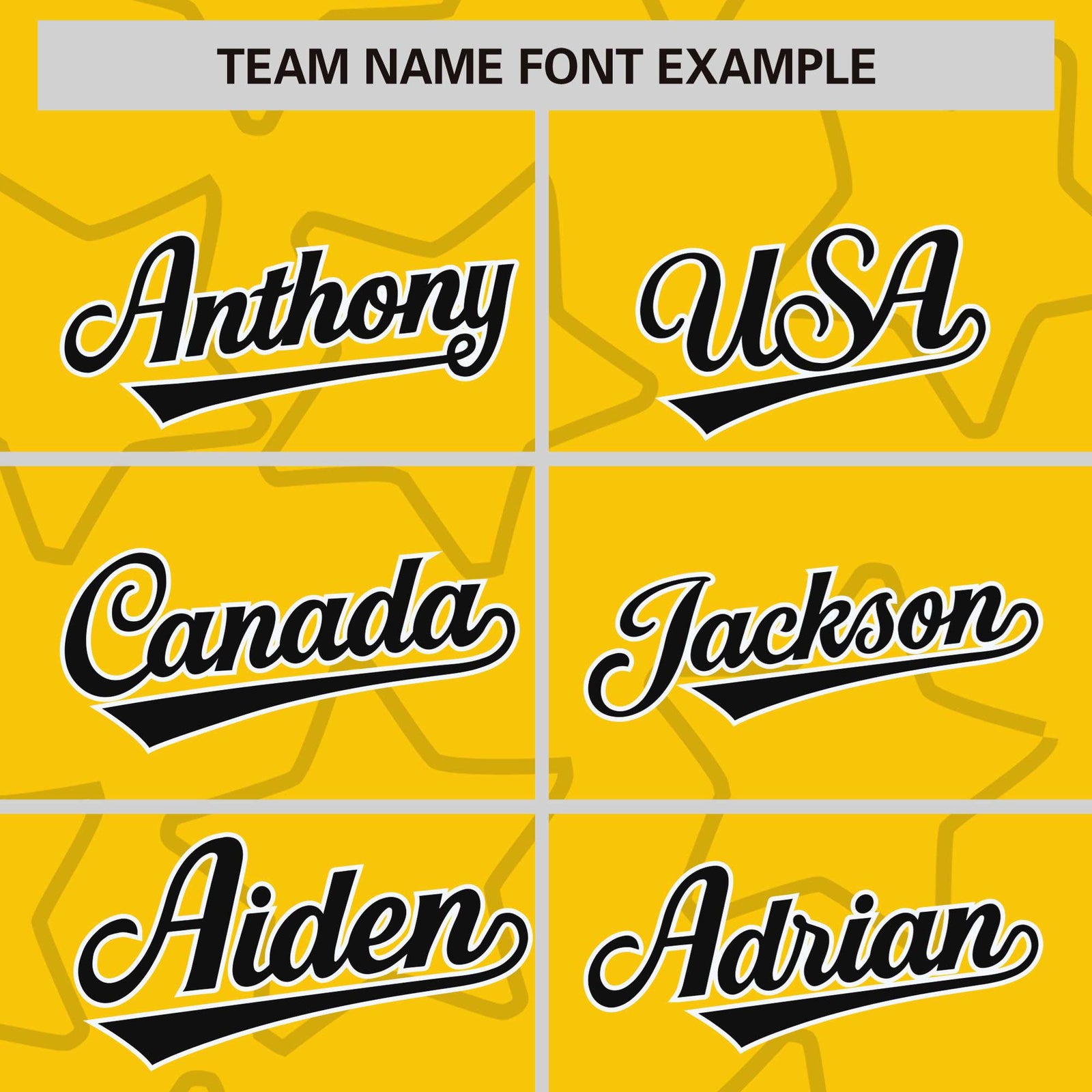 Custom Gold Black-White Varsity Full-Snap Star Pattern Letterman Baseball Jacket