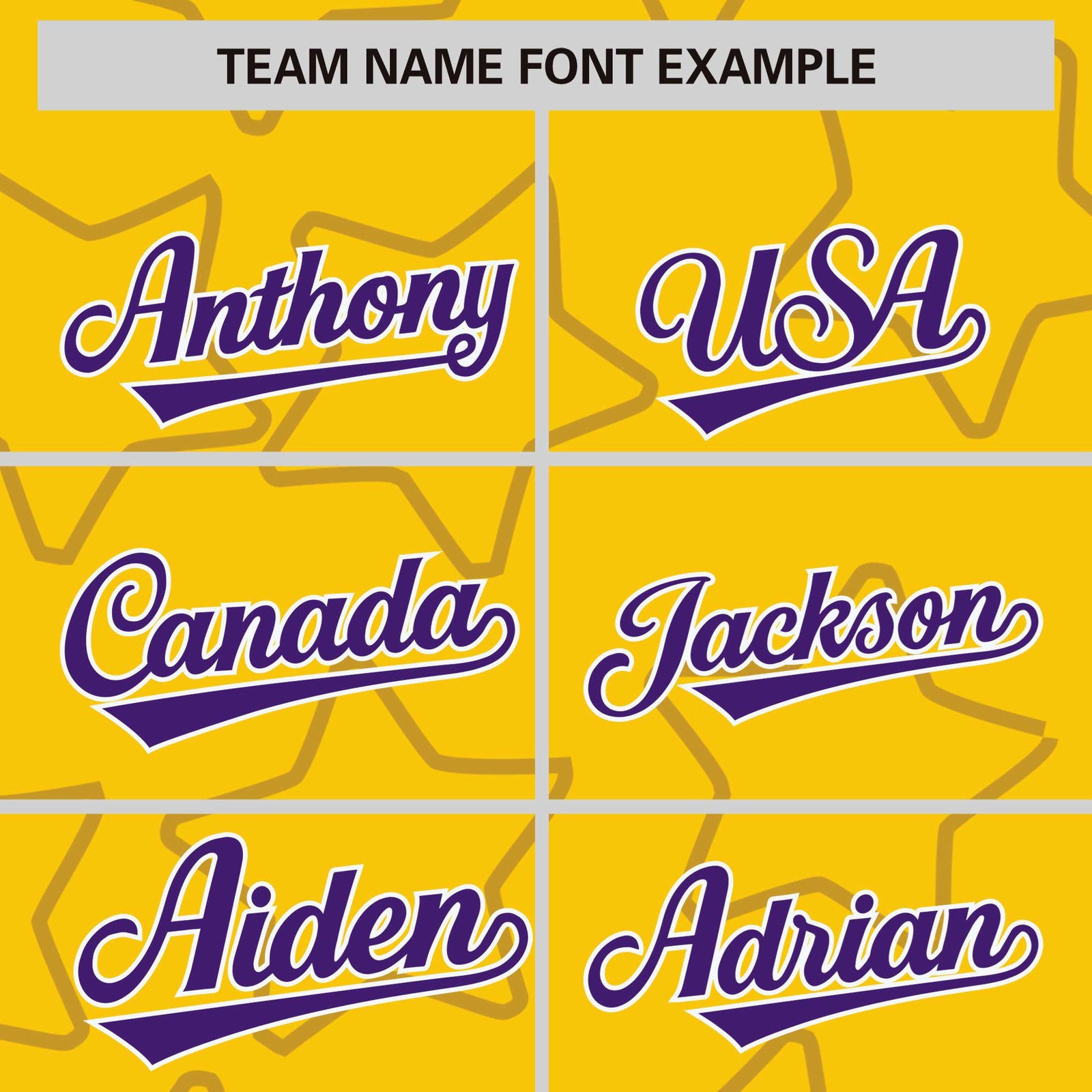 Custom Gold Purple-White Varsity Full-Snap Star Pattern Letterman Baseball Jacket