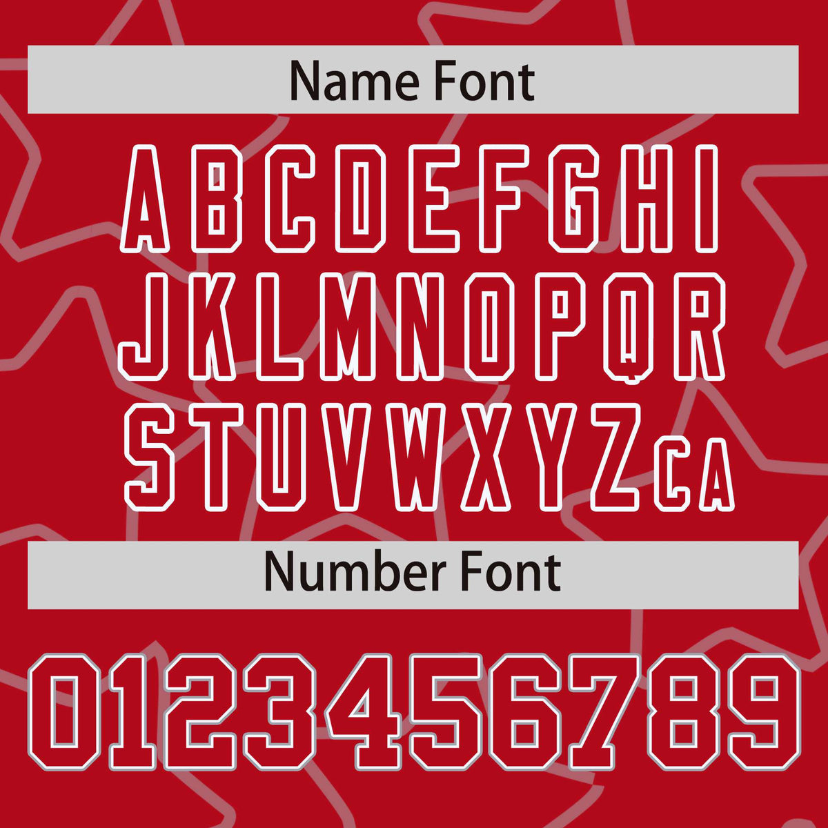 Custom Red Red-White Varsity Full-Snap Star Pattern Letterman Baseball Jacket