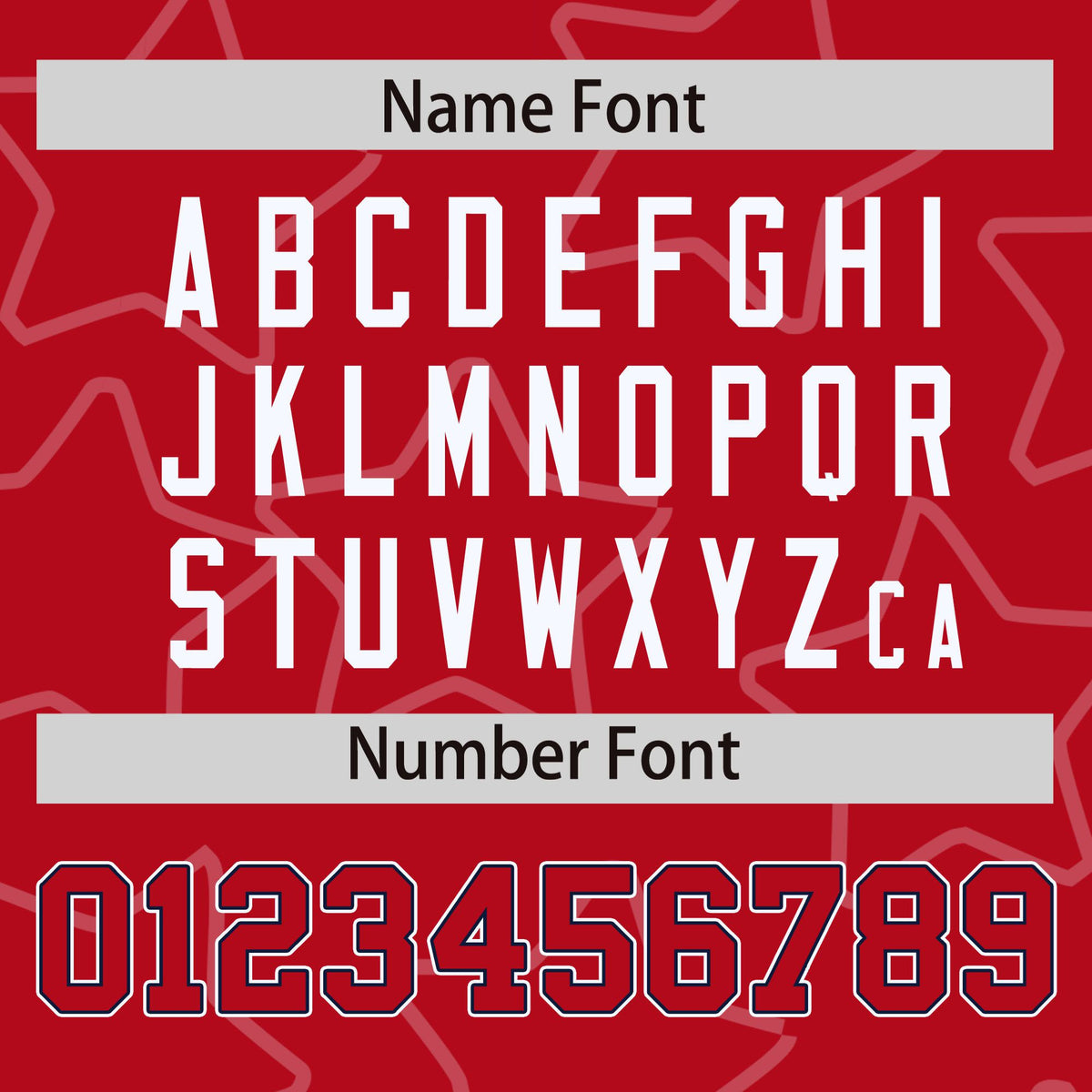 Custom Red Red-Navy Varsity Full-Snap Star Pattern Letterman Baseball Jacket