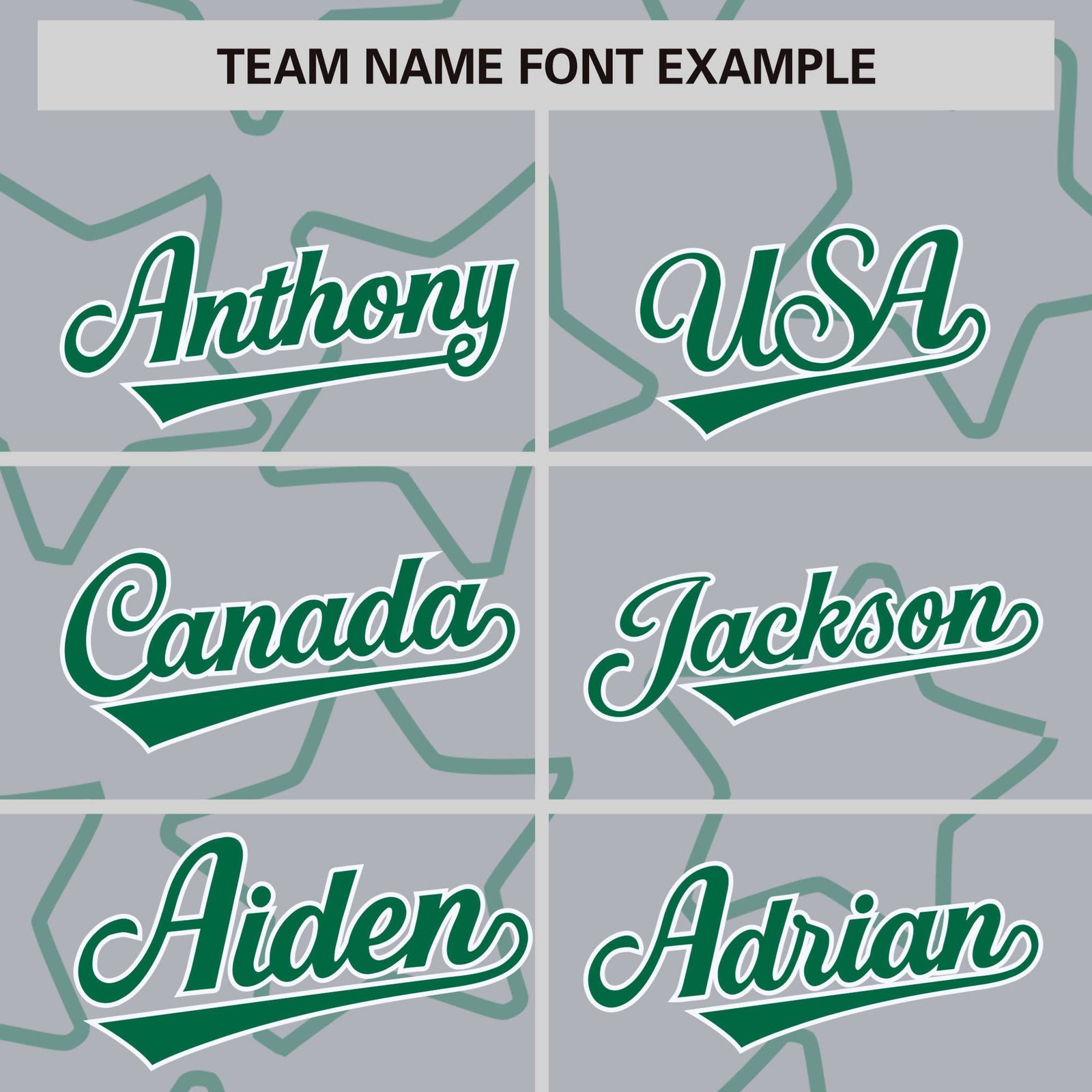 Custom Gray Kelly Green-White Varsity Full-Snap Star Pattern Letterman Baseball Jacket