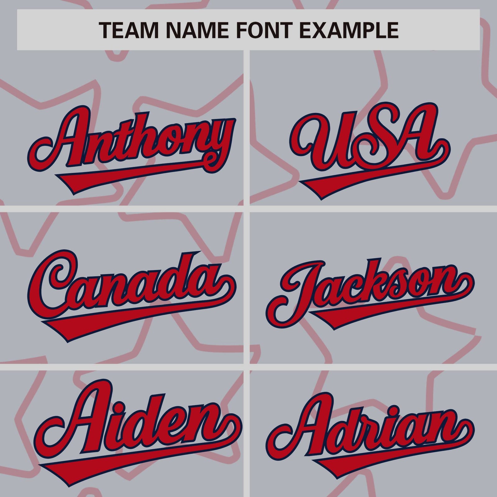 Custom Gray Red-Navy Varsity Full-Snap Star Pattern Letterman Baseball Jacket