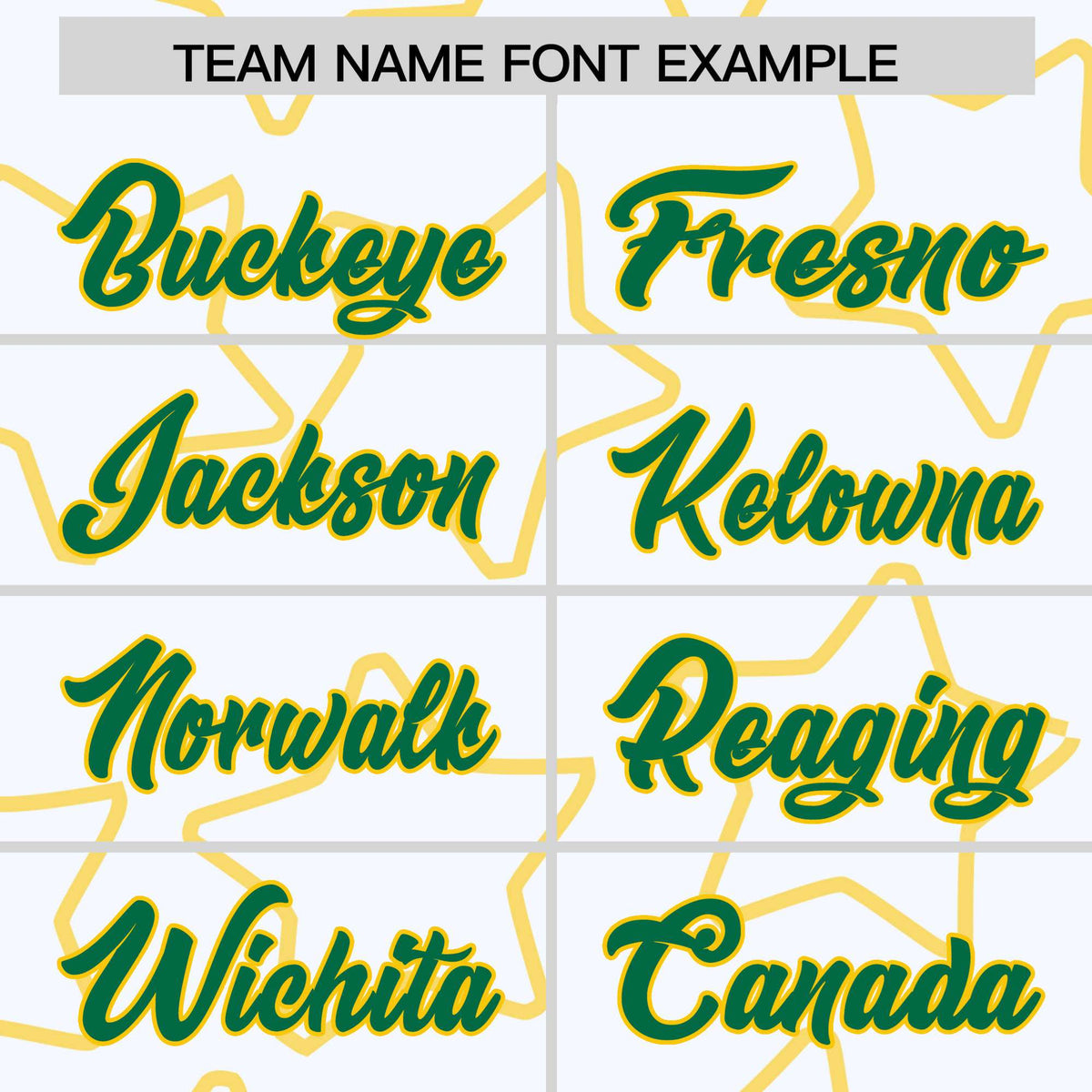 Custom White Neon Green-Gold Varsity Full-Snap Star Pattern Letterman Baseball Jacket