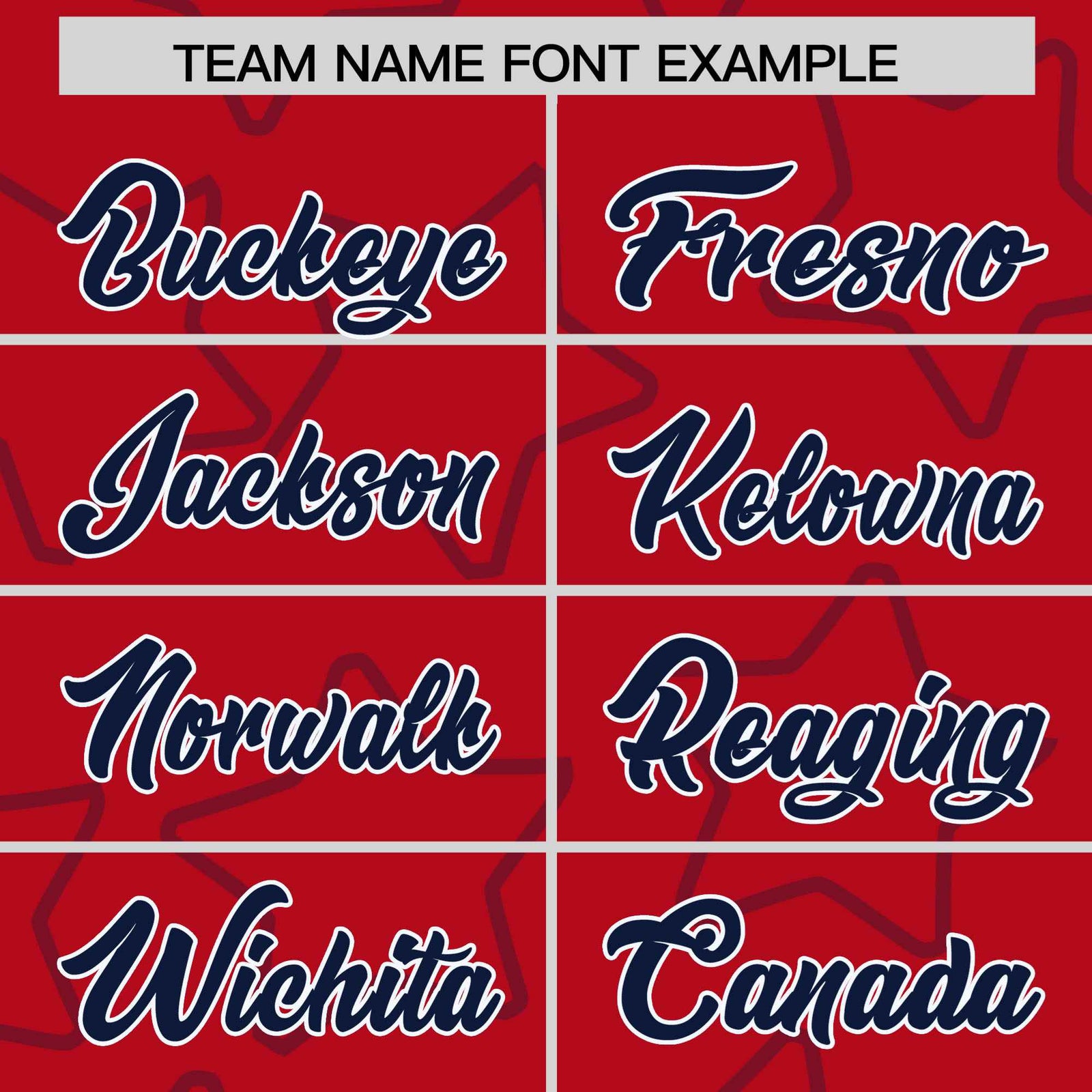 Custom Red Navy-White Varsity Full-Snap Star Pattern Letterman Baseball Jacket