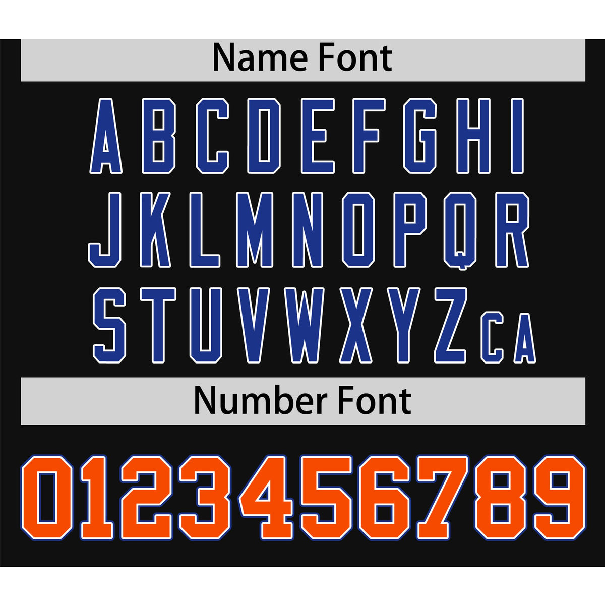 Custom Black Royal Blue-Orange Raglan Sleeves Varsity Full-Snap Letterman Jacket