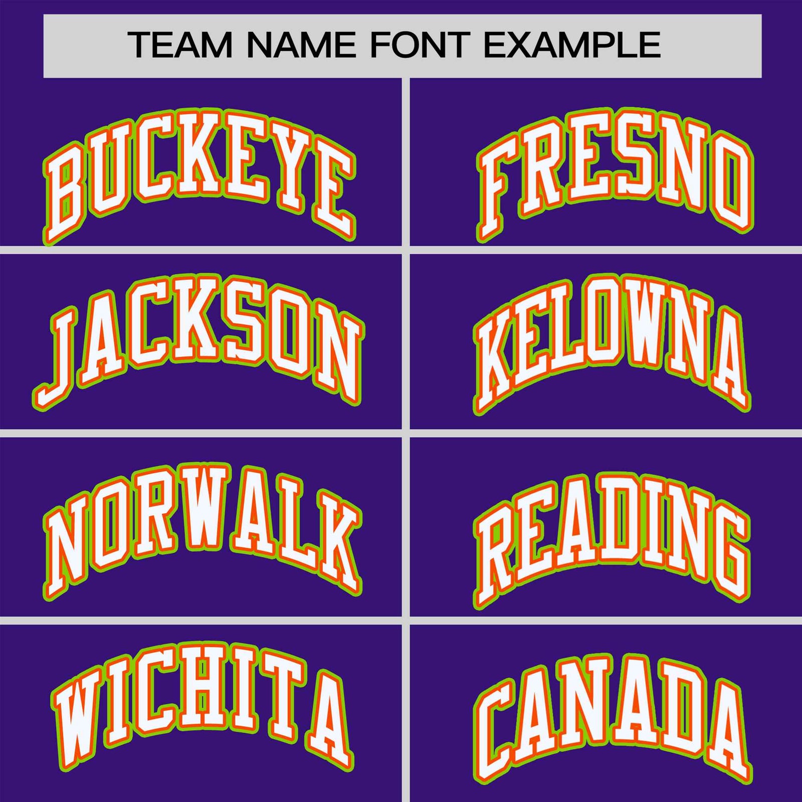 Custom Purple Orange-Neon Green Raglan Sleeves Varsity Full-Snap Letterman Jacket