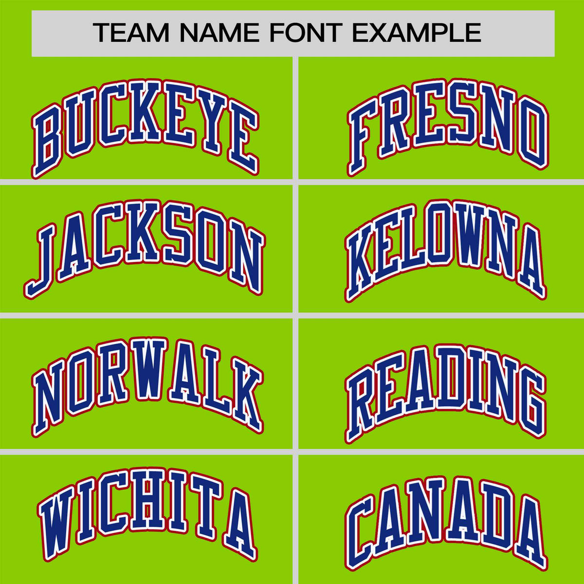 Custom Neon Green Red-Royal Blue Raglan Sleeves Varsity Full-Snap Letterman Jacket