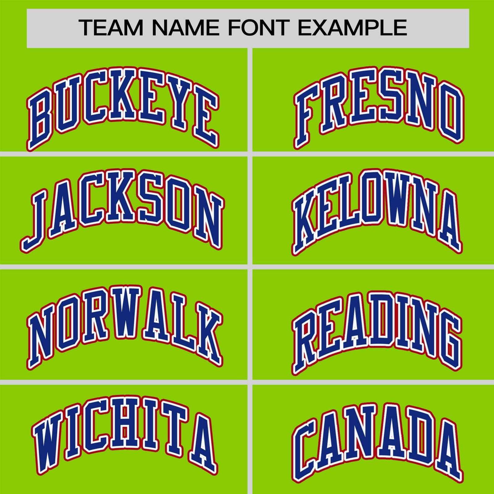 Custom Neon Green Red-Royal Blue Raglan Sleeves Varsity Full-Snap Letterman Jacket