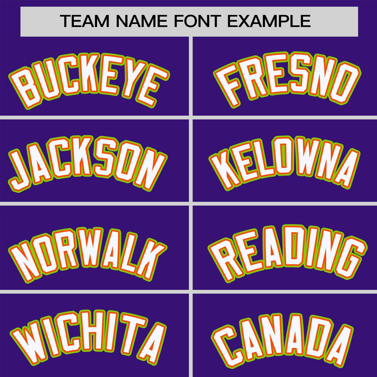 Custom Purple Orange-Neon Green Raglan Sleeves Varsity Full-Snap Letterman Jacket