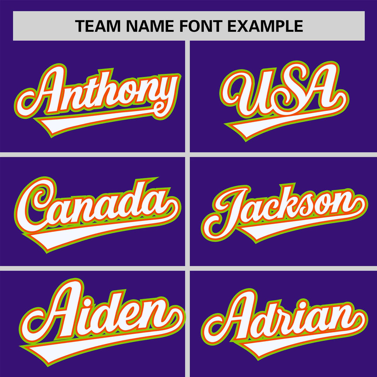 Custom Purple Orange-Neon Green Raglan Sleeves Varsity Full-Snap Letterman Jacket