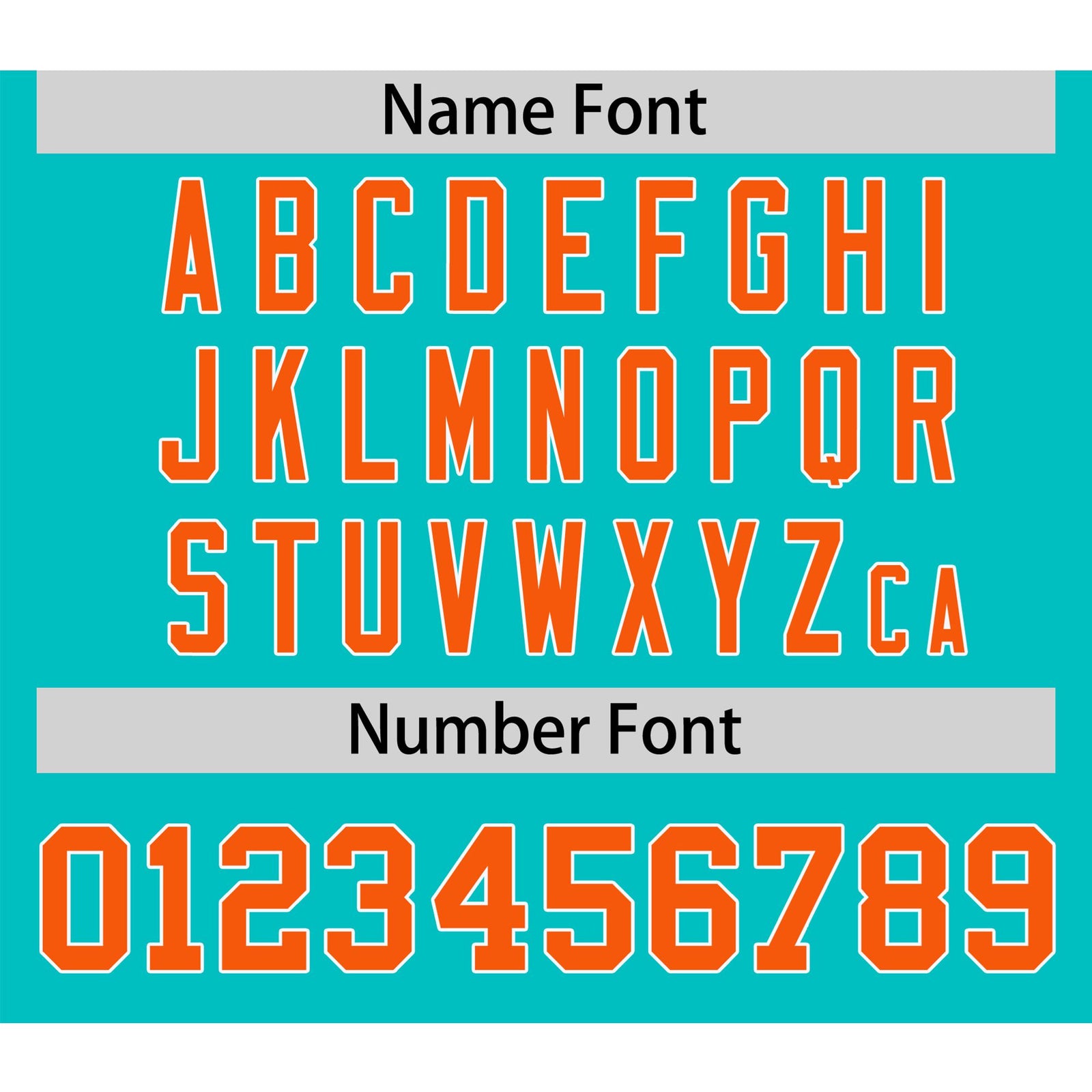 Custom Aqua Orange-White Raglan Sleeves Varsity Full-Snap Letterman Jacket