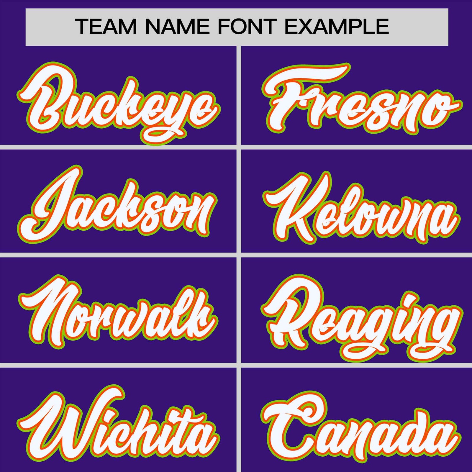 Custom Purple Orange-Neon Green Raglan Sleeves Varsity Full-Snap Letterman Jacket