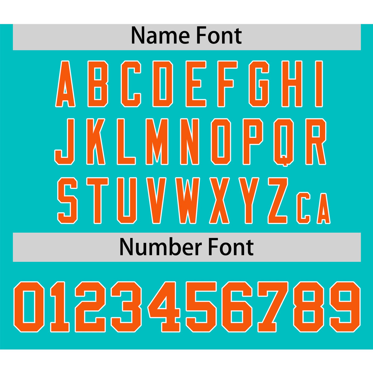 Custom Aqua Orange-White Raglan Sleeves Varsity Full-Snap Letterman Jacket