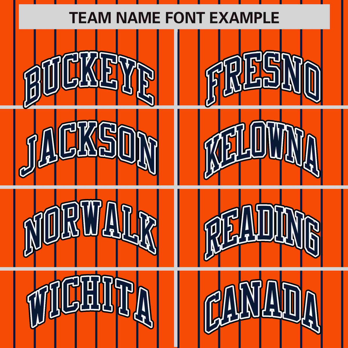 Custom Orange Navy-Orange Personalized Stripe Fashion Letterman Bomber Varsity Jacket