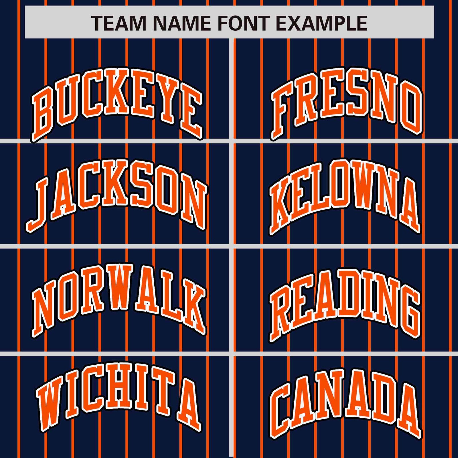 Custom Navy Orange-Navy Personalized Stripe Fashion Letterman Bomber Varsity Jacket