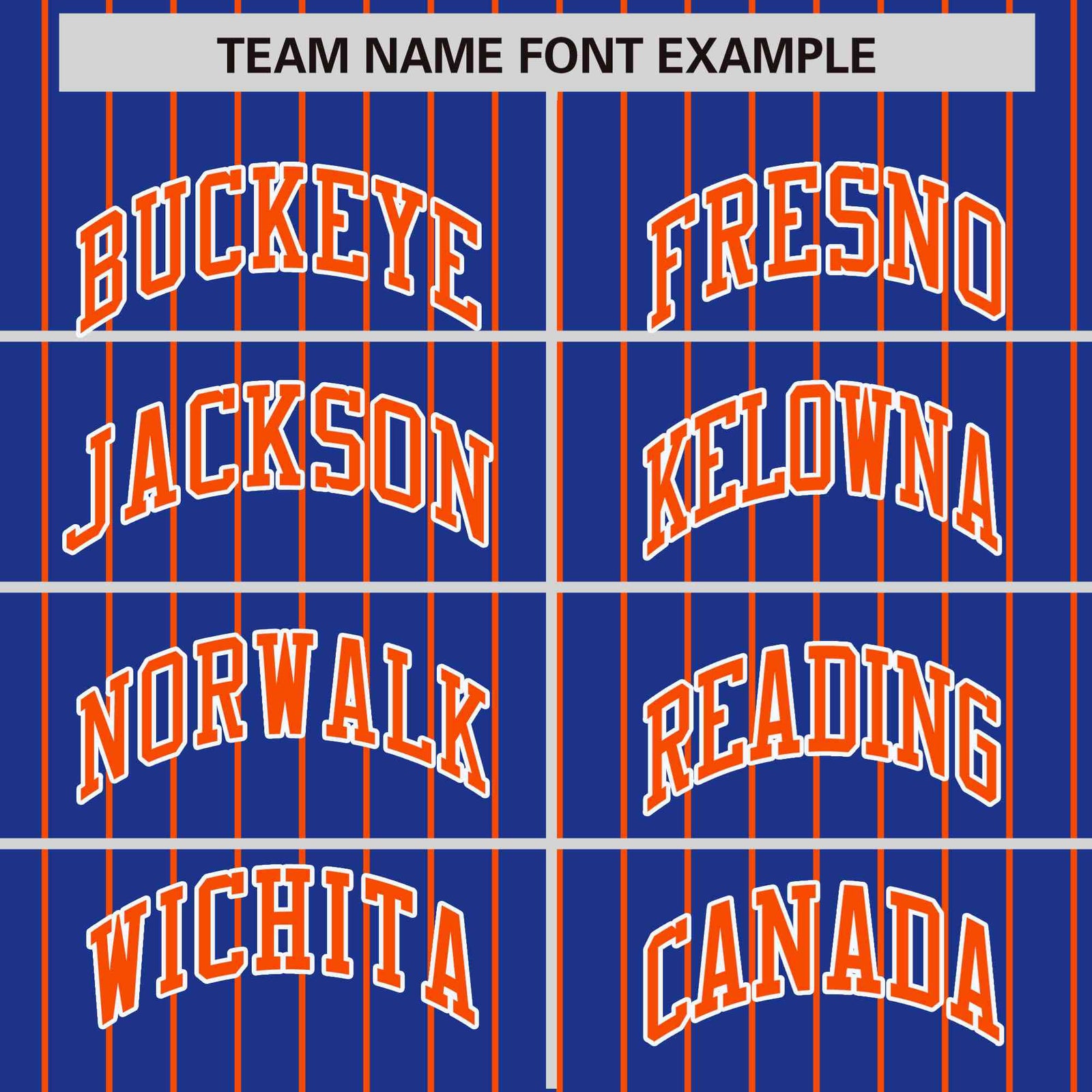 Custom Royal Blue Orange-Royal Blue Personalized Stripe Fashion Letterman Bomber Varsity Jacket