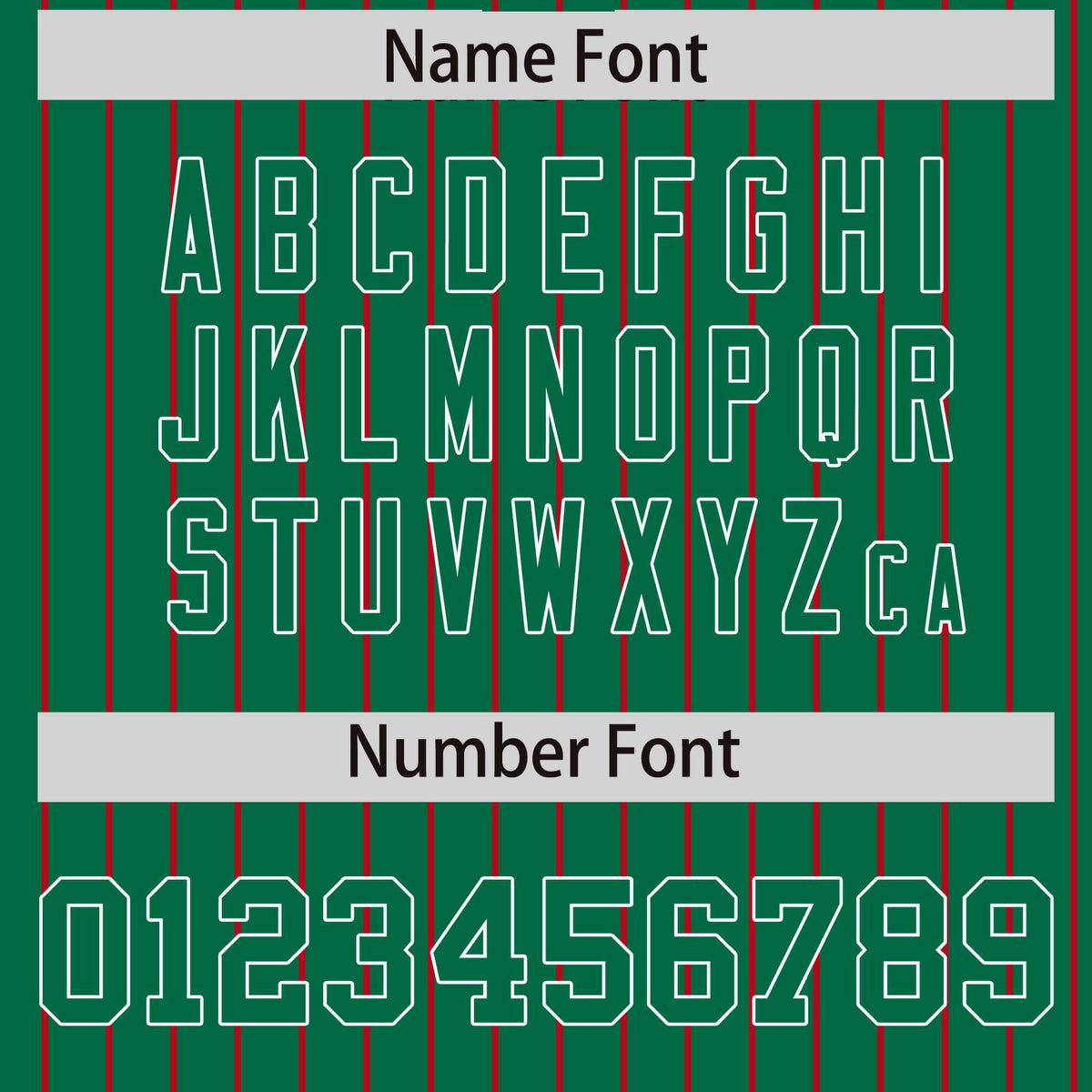 Custom Green Red-Green Personalized Stripe Fashion Letterman Bomber Varsity Jacket