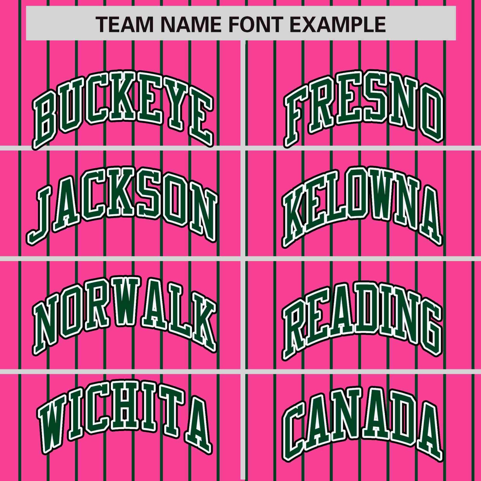 Custom Pink Green-Pink Personalized Stripe Fashion Letterman Bomber Varsity Jacket