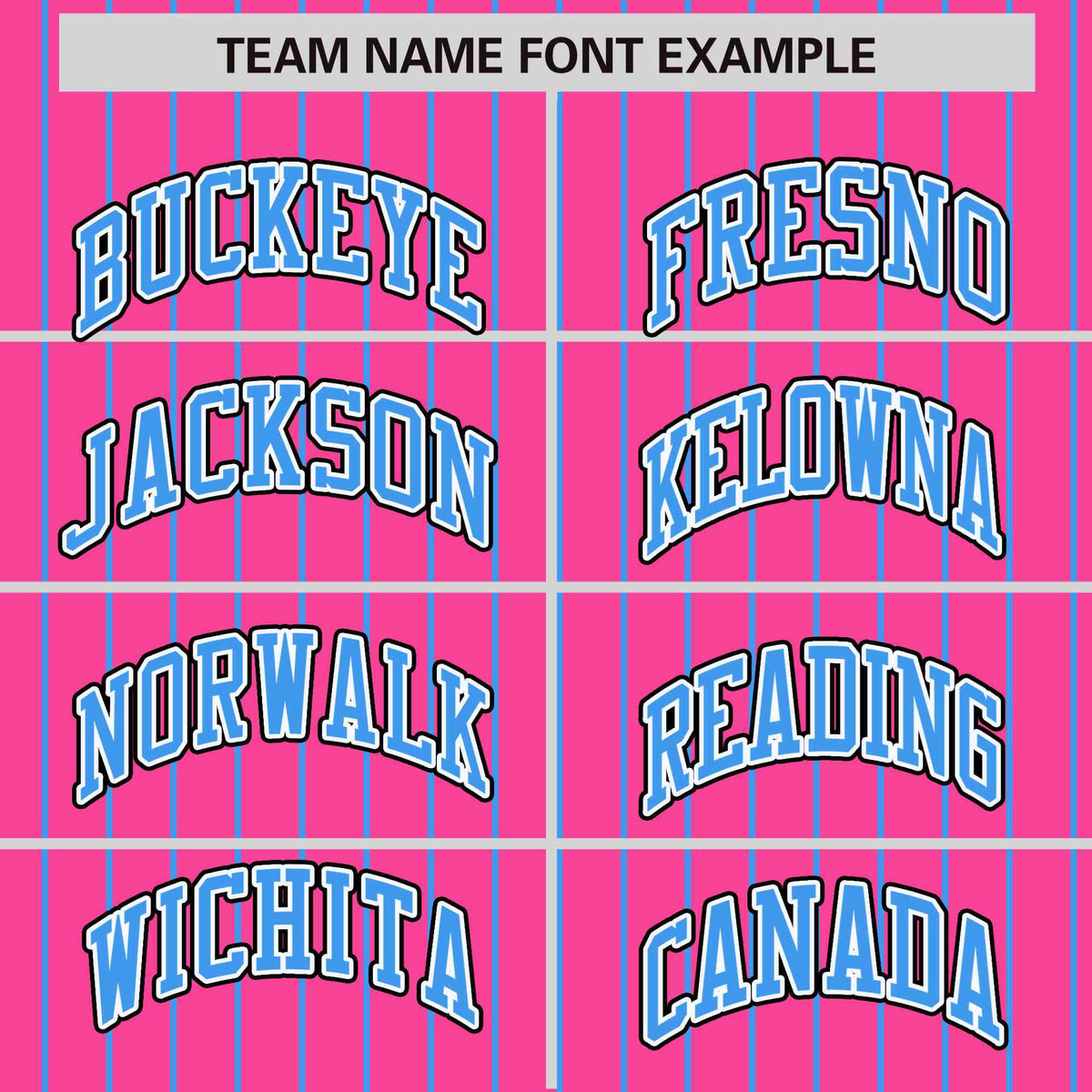 Custom Pink Powder Blue-Pink Personalized Stripe Fashion Letterman Bomber Varsity Jacket