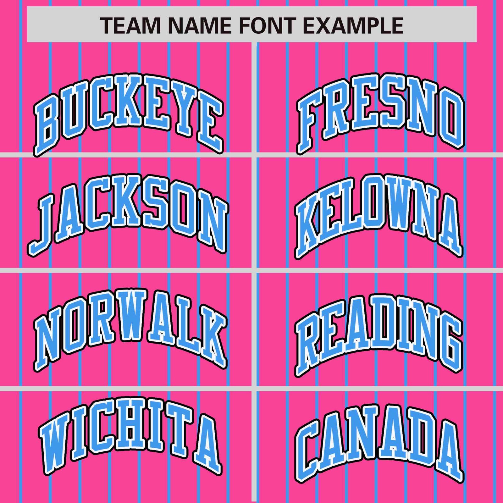 Custom Pink Powder Blue-Pink Personalized Stripe Fashion Letterman Bomber Varsity Jacket