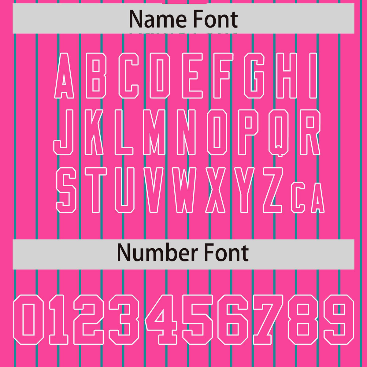 Custom Pink Aqua-Pink Personalized Stripe Fashion Letterman Bomber Varsity Jacket