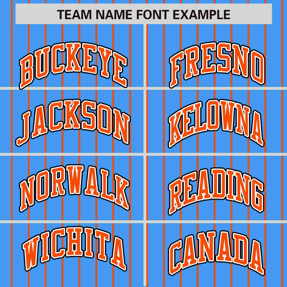 Custom Powder Blue Orange-Powder Blue Personalized Stripe Fashion Letterman Bomber Varsity Jacket