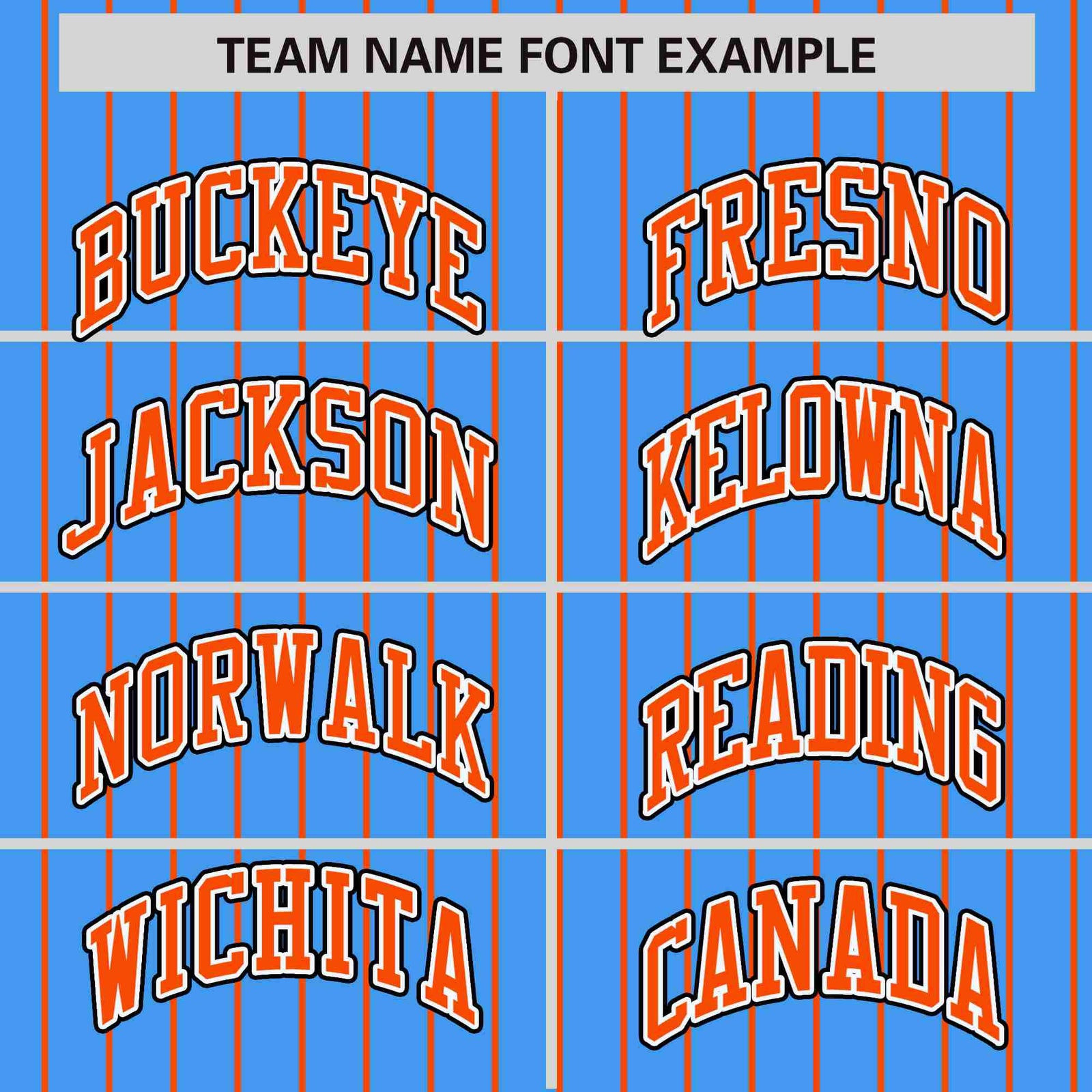 Custom Powder Blue Orange-Powder Blue Personalized Stripe Fashion Letterman Bomber Varsity Jacket