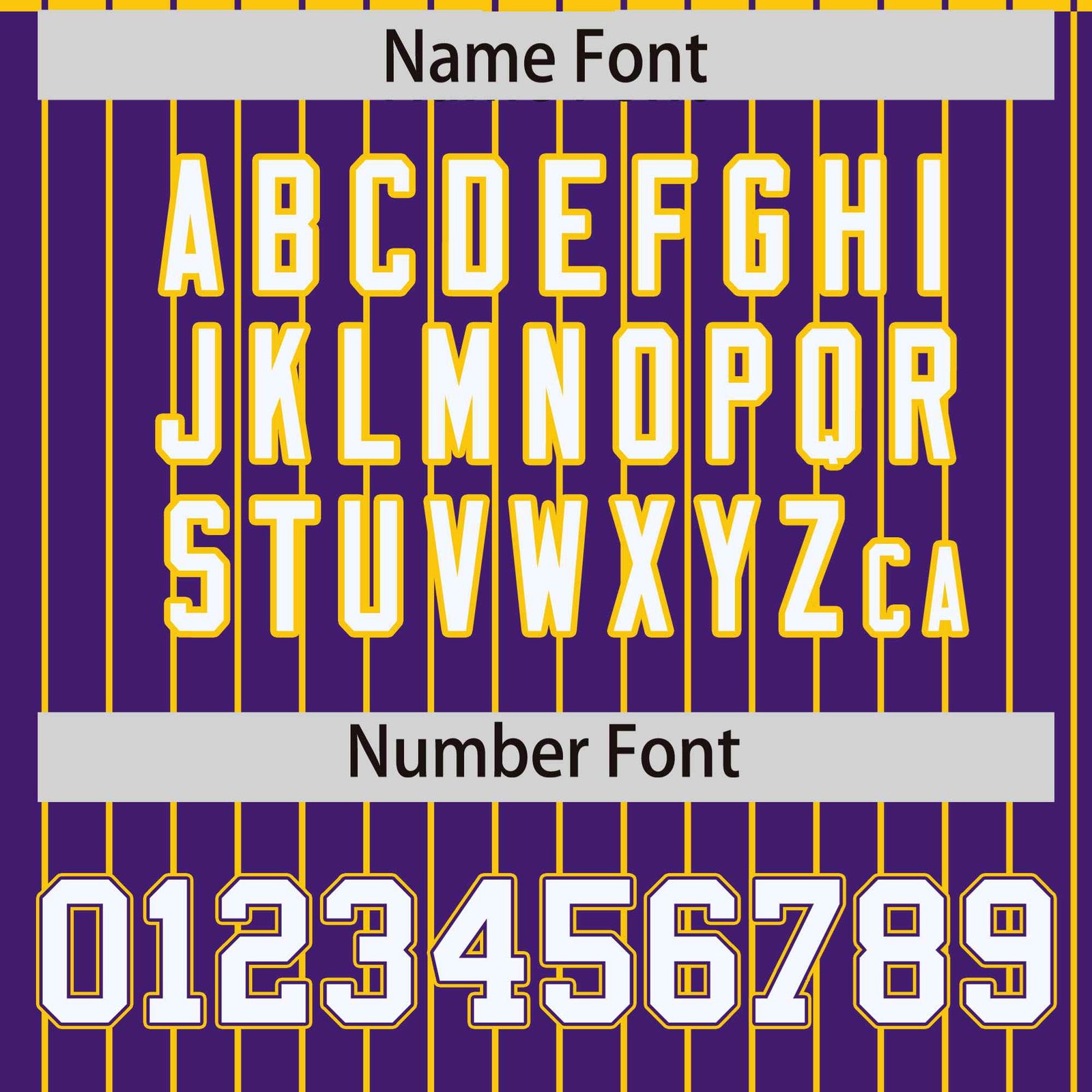 Custom Gold Purple-Gold Personalized Stripe Fashion Letterman Bomber Varsity Jacket