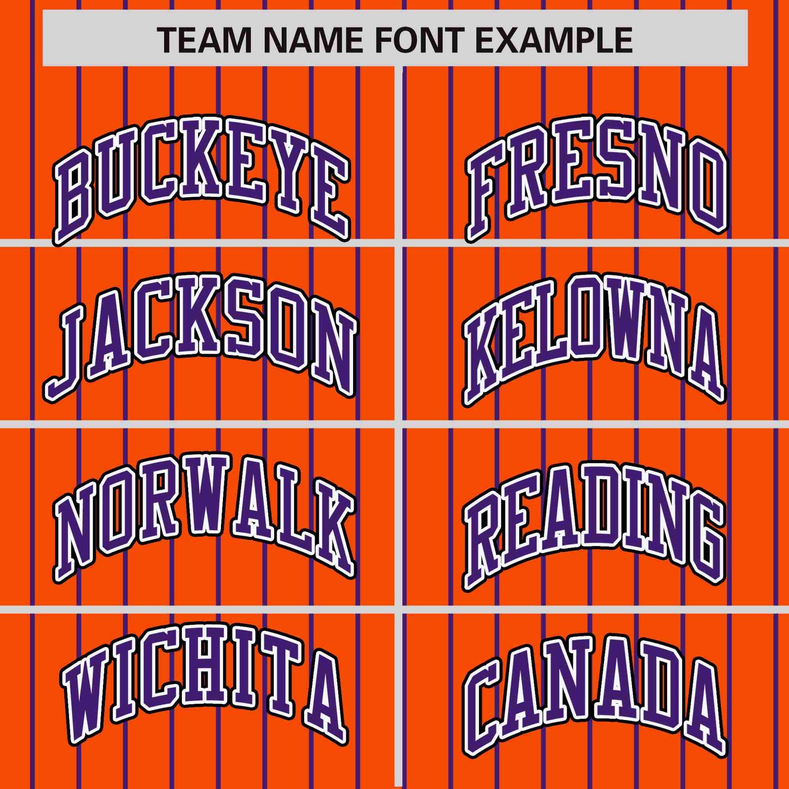 Custom Orange Purple-Orange Personalized Stripe Fashion Letterman Bomber Varsity Jacket