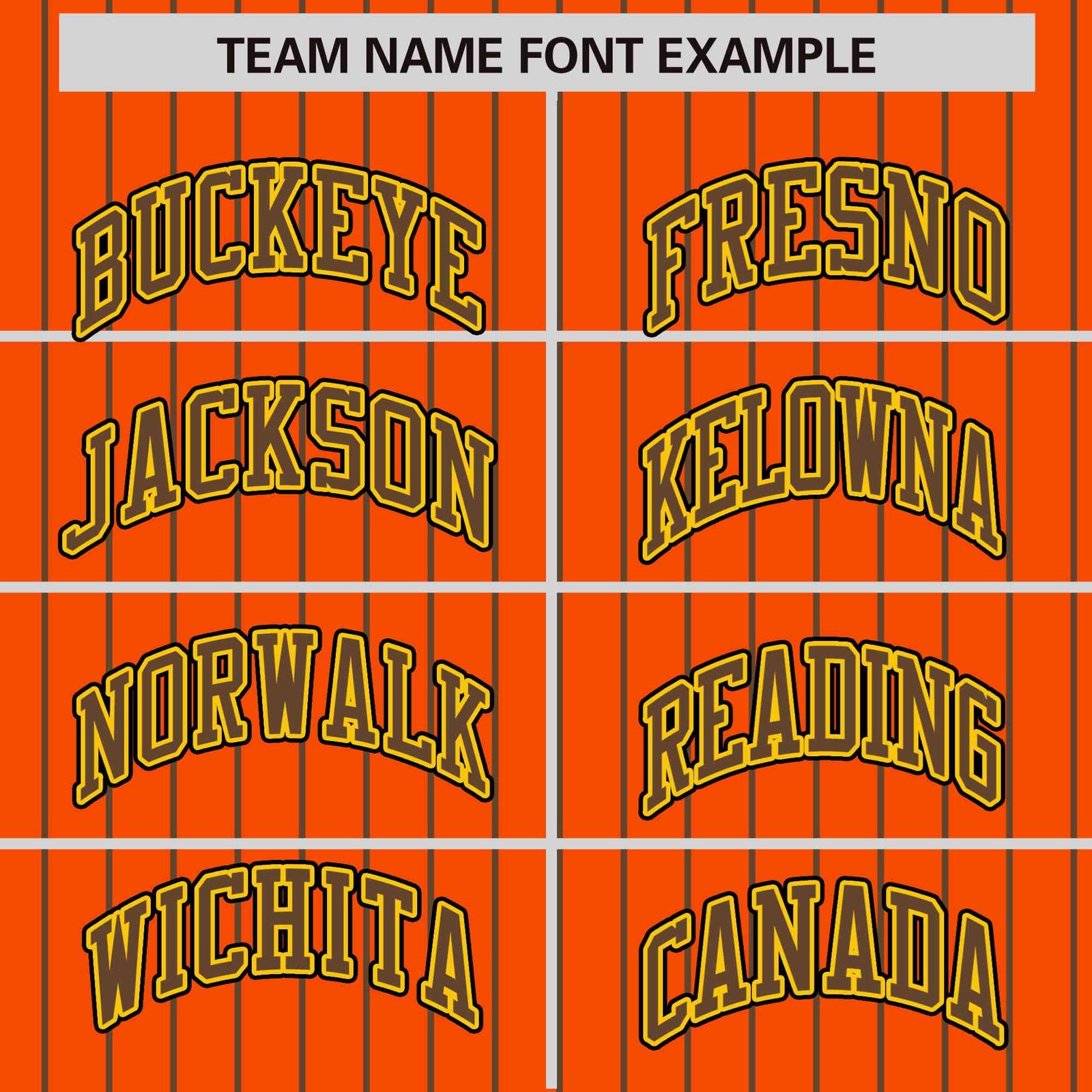 Custom Orange Ligth Brown-Orange Personalized Stripe Fashion Letterman Bomber Varsity Jacket