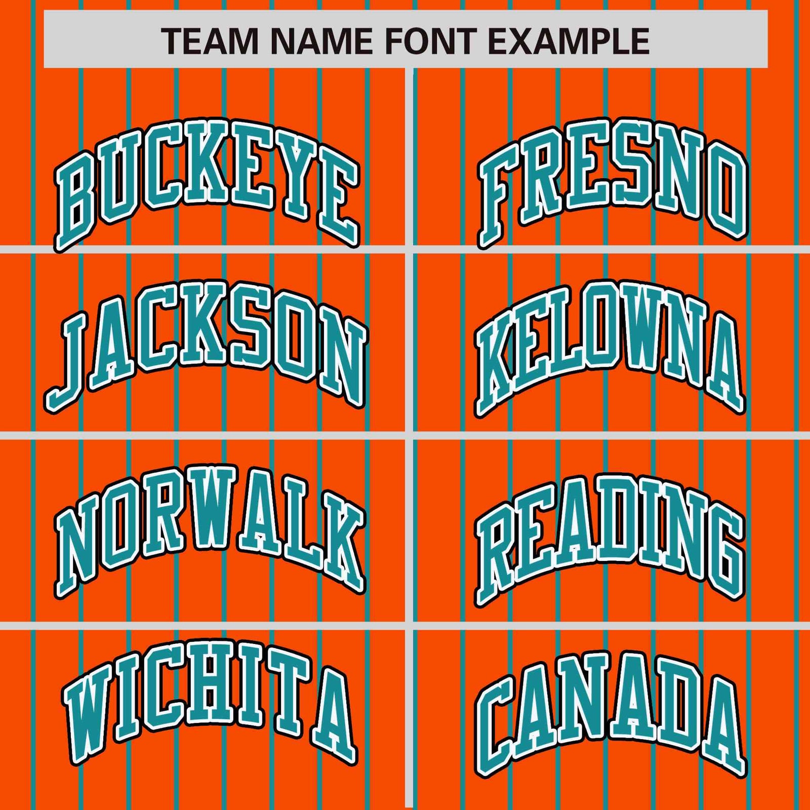 Custom Orange Aqua-Orange Personalized Stripe Fashion Letterman Bomber Varsity Jacket