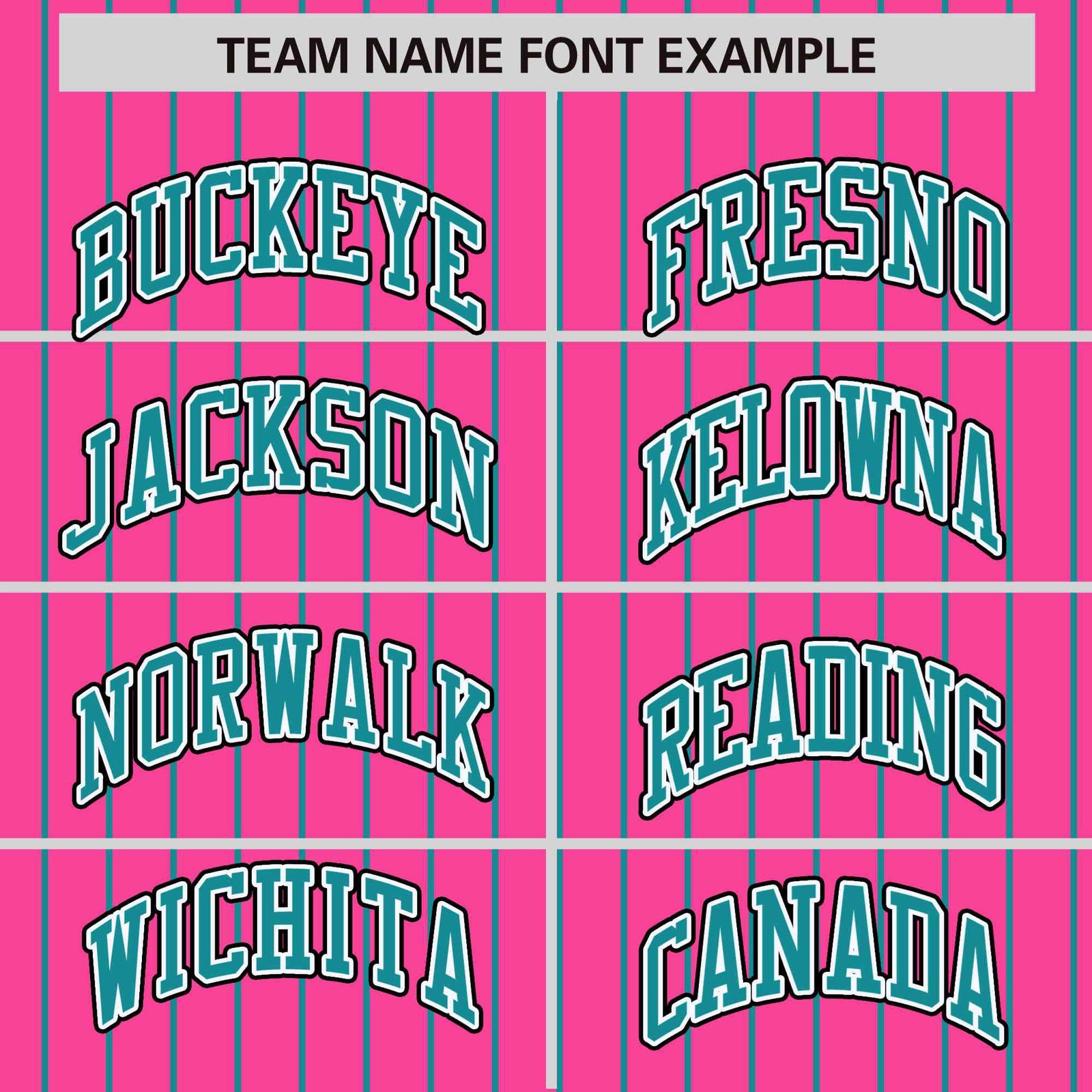 Custom Pink Aqua-Pink Personalized Stripe Fashion Letterman Bomber Varsity Jacket