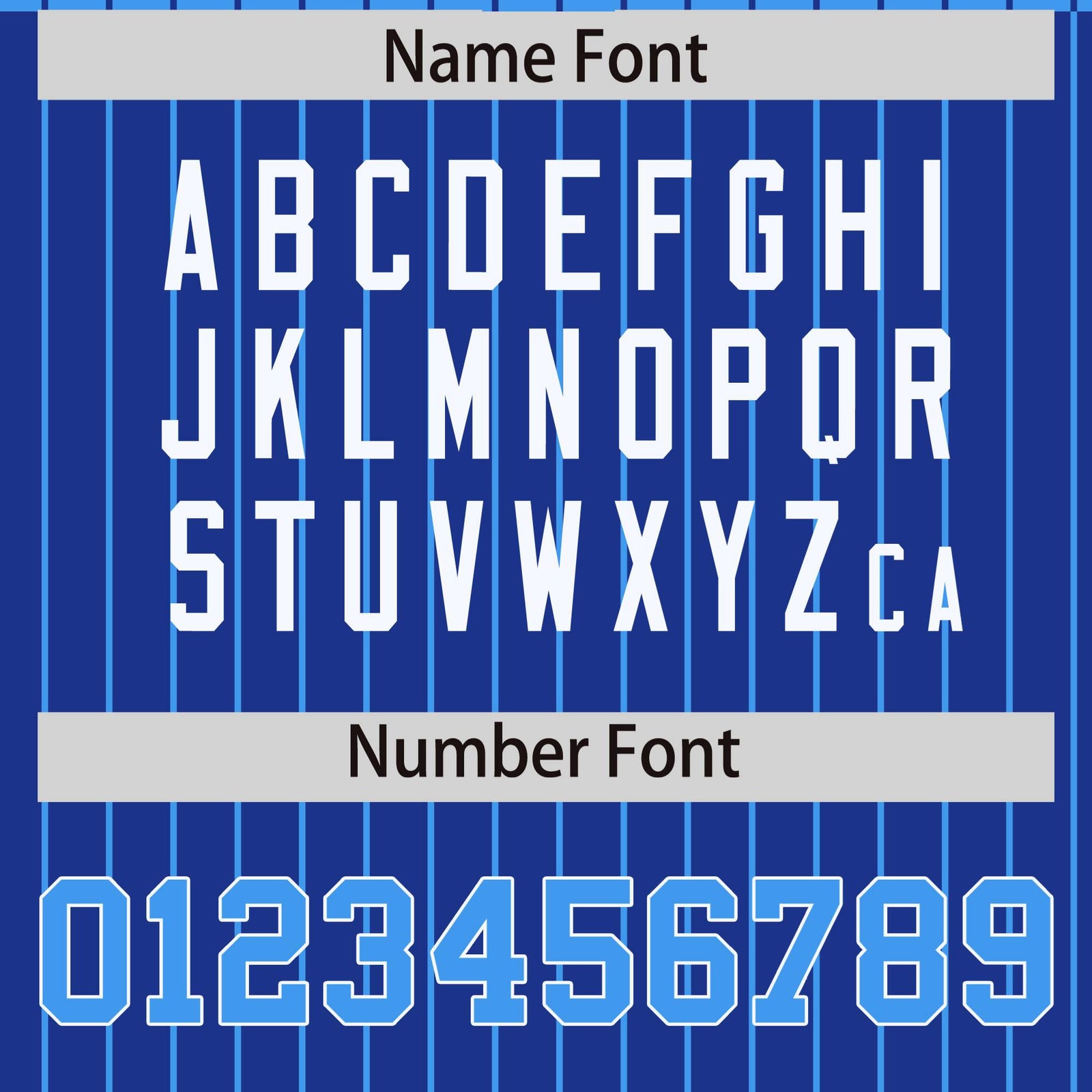 Custom Powder Blue Royal Blue-Powder Blue Personalized Stripe Fashion Letterman Bomber Varsity Jacket