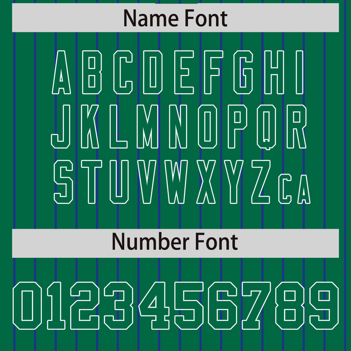 Custom Green Royal Blue-Green Personalized Stripe Fashion Letterman Bomber Varsity Jacket