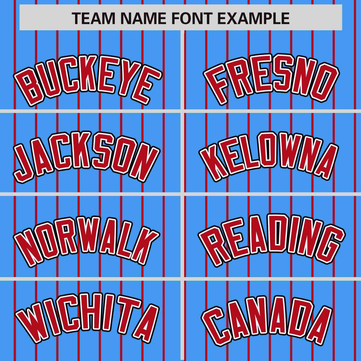 Custom Powder Blue Red-Powder Blue Personalized Stripe Fashion Letterman Bomber Varsity Jacket