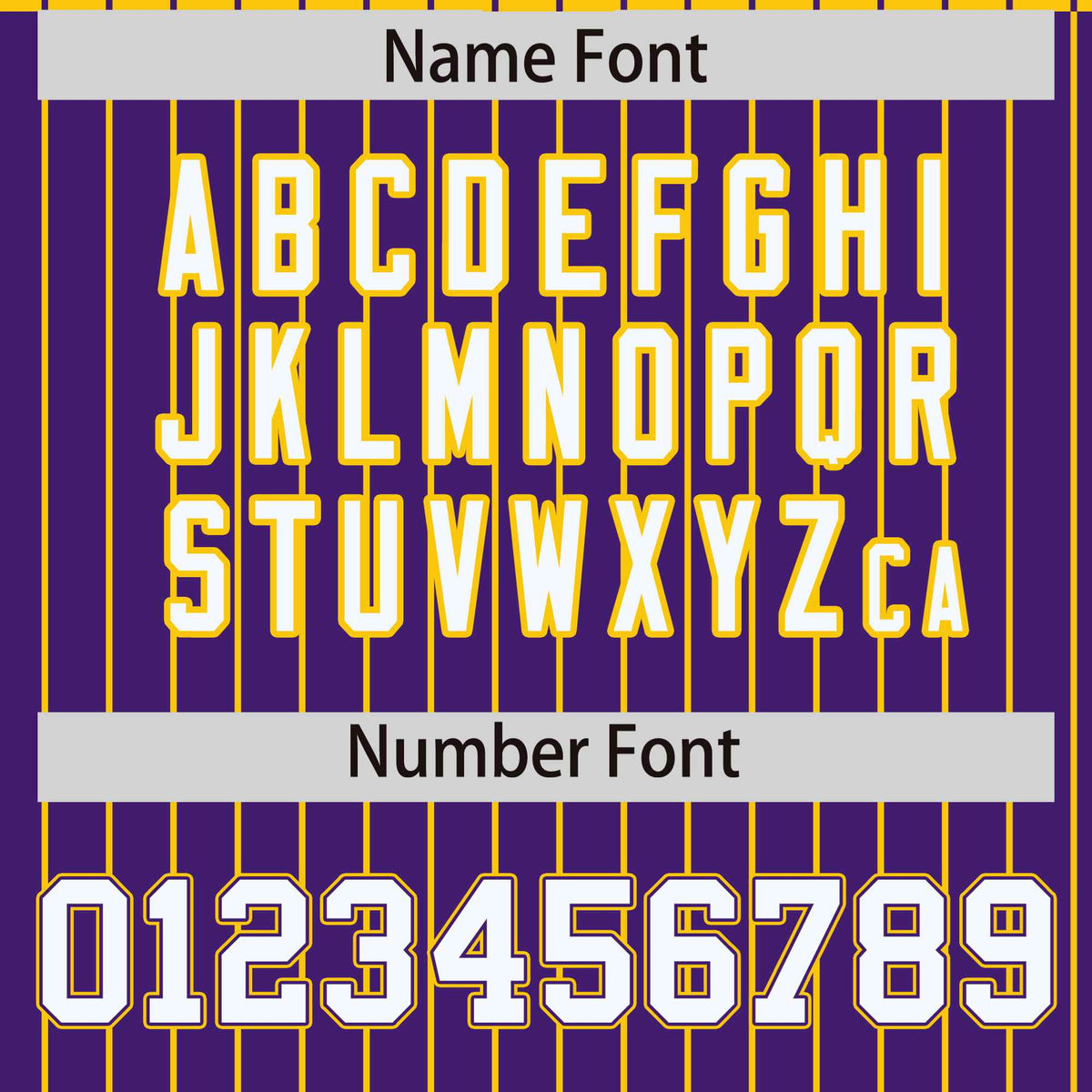 Custom Gold Purple-Gold Personalized Stripe Fashion Letterman Bomber Varsity Jacket