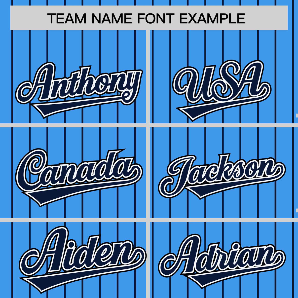 Custom Powder Blue Navy-Powder Blue Personalized Stripe Fashion Letterman Bomber Varsity Jacket