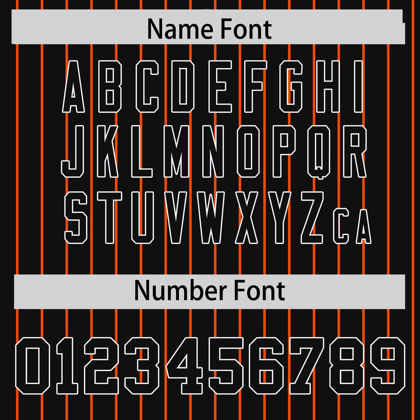 Custom Black Orange-Black Personalized Stripe Fashion Letterman Bomber Varsity Jacket