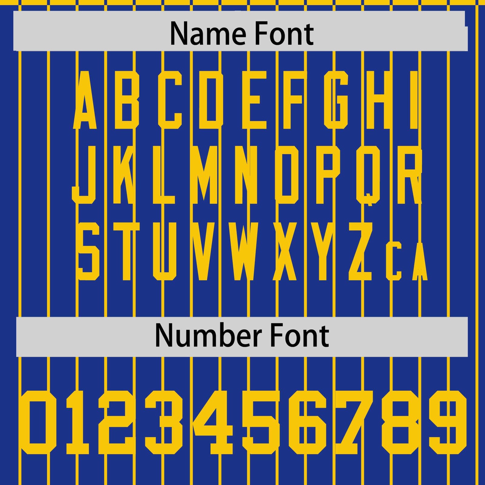 Custom Gold Royal Blue-Gold Personalized Stripe Fashion Letterman Bomber Varsity Jacket