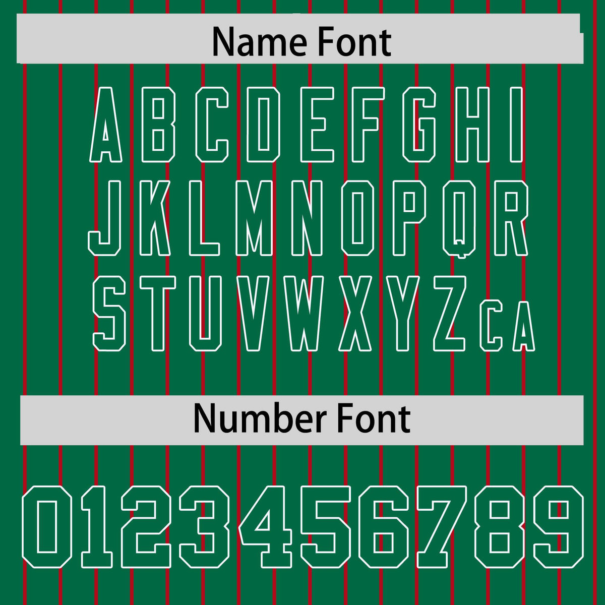 Custom Green Red-Green Personalized Stripe Fashion Letterman Bomber Varsity Jacket