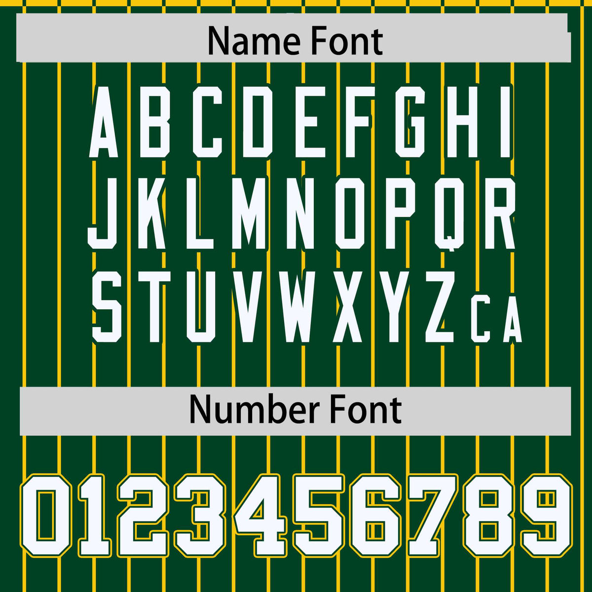 Custom Gold Green-Gold Personalized Stripe Fashion Letterman Bomber Varsity Jacket