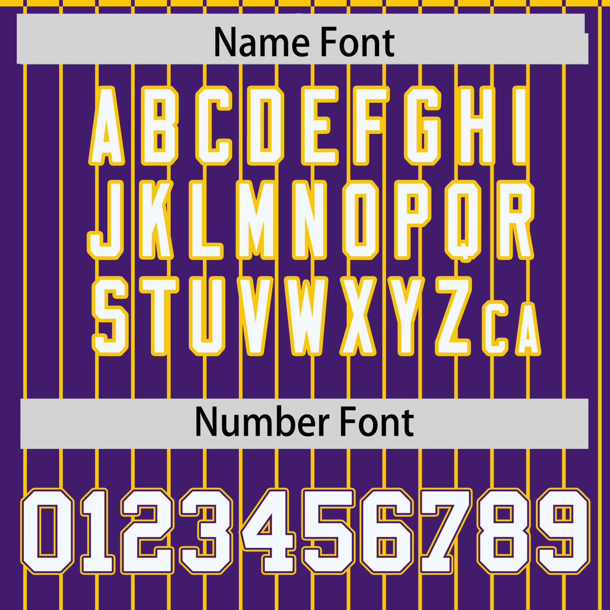 Custom Gold Purple-Gold Personalized Stripe Fashion Letterman Bomber Varsity Jacket