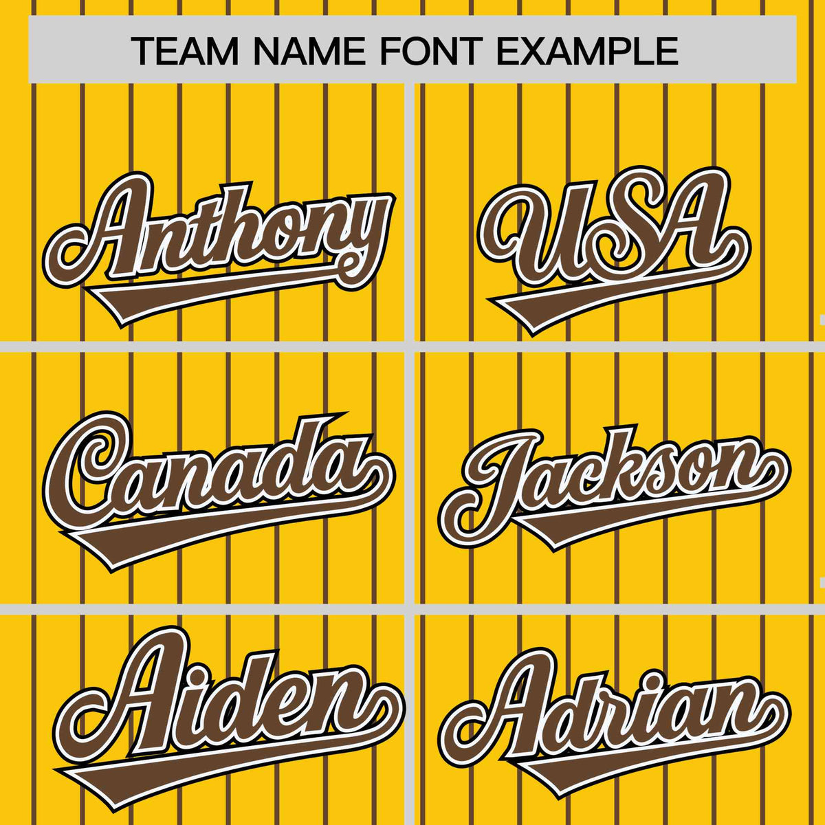 Custom Gold Brown-Gold Personalized Stripe Fashion Letterman Bomber Varsity Jacket