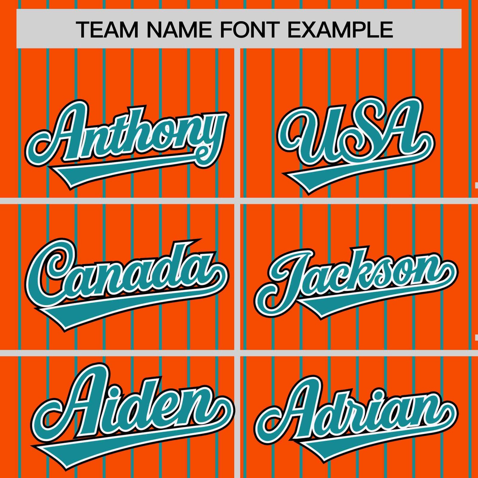 Custom Orange Aqua-Orange Personalized Stripe Fashion Letterman Bomber Varsity Jacket