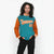 Custom Aqua Orange-Aqua Personalized Stripe Fashion Letterman Bomber Varsity Jacket