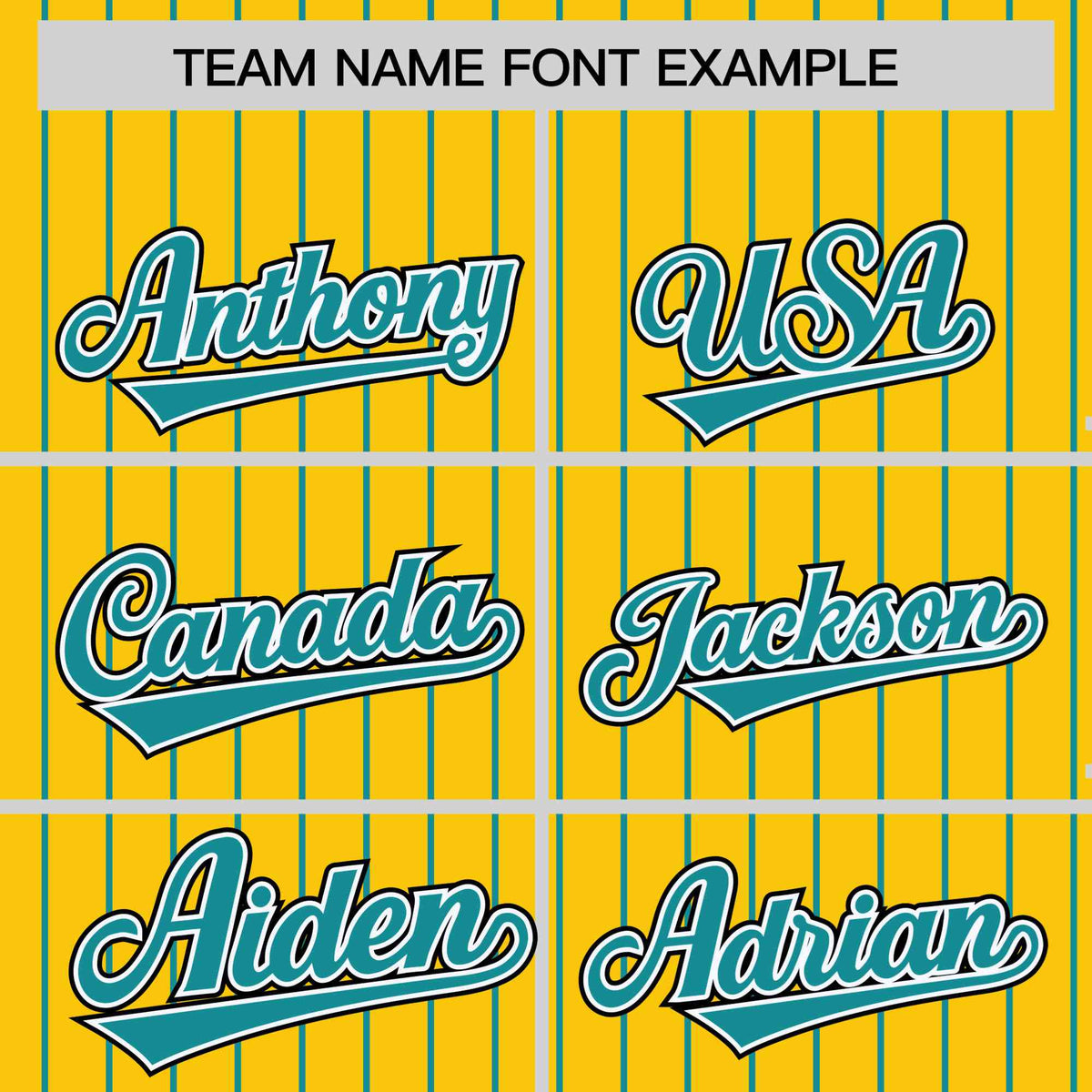 Custom Gold Aqua-Gold Personalized Stripe Fashion Letterman Bomber Varsity Jacket