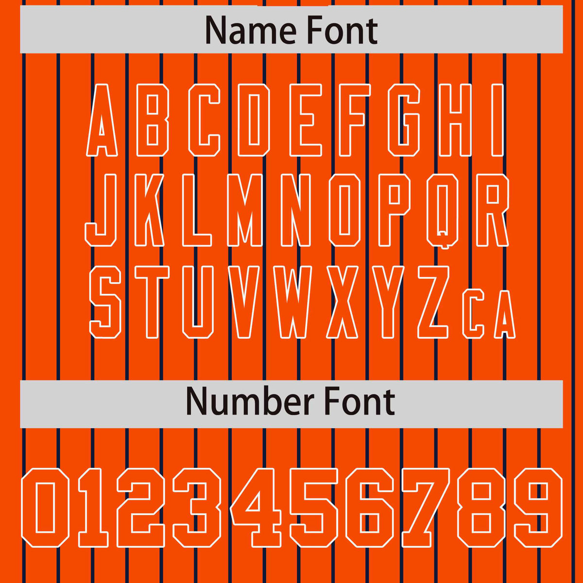 Custom Orange Navy-Orange Personalized Stripe Fashion Letterman Bomber Varsity Jacket