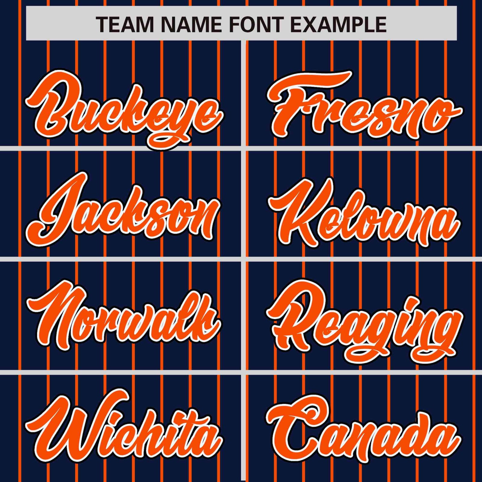 Custom Navy Orange-Navy Personalized Stripe Fashion Letterman Bomber Varsity Jacket